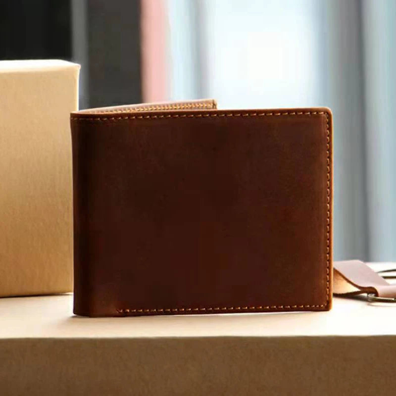 Handmade Cowhide Leather Wallet - Grandeur Prestige