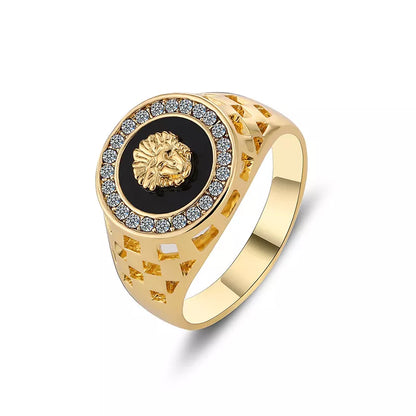 Lion Sphinx Medusa Ring - Grandeur Prestige