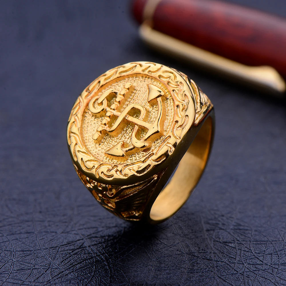 Poseidon Anchor Ring - Grandeur Prestige