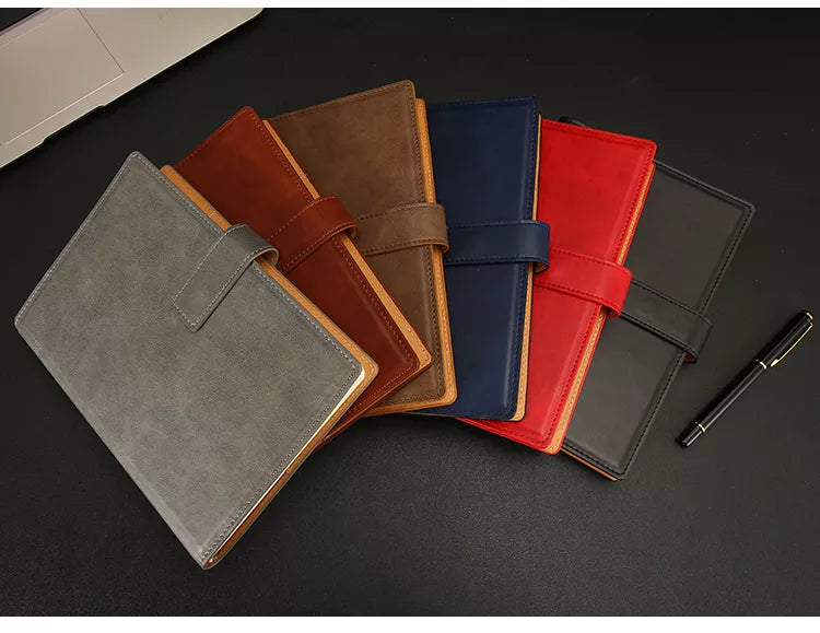 Hard Cover A5 B5 Leather Notebook - Grandeur Prestige