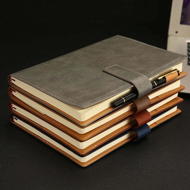 Hard Cover A5 B5 Leather Notebook - Grandeur Prestige