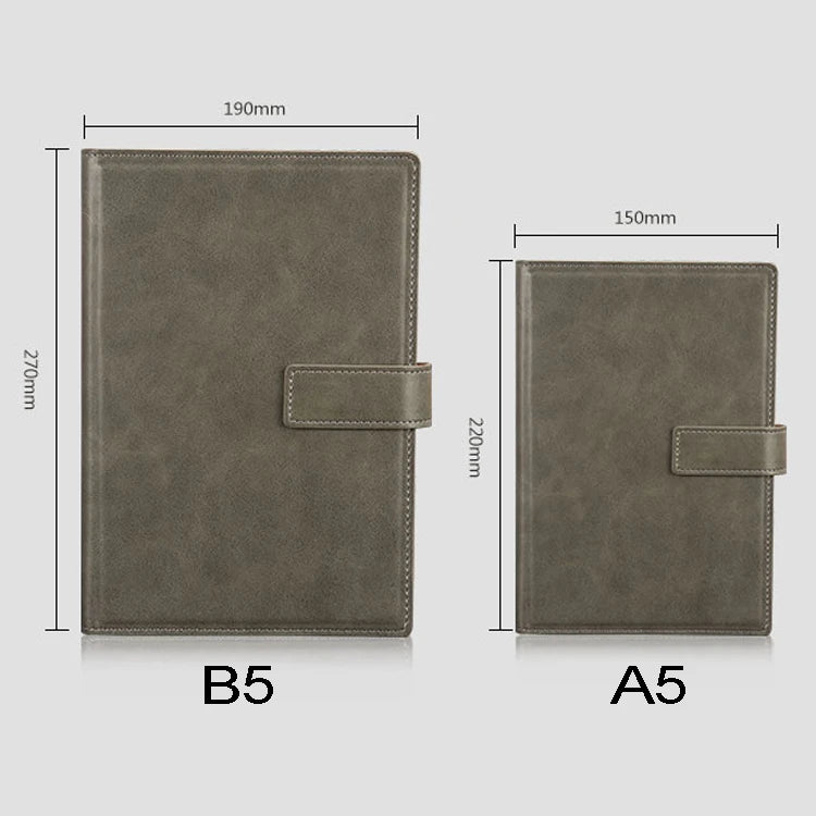 Hard Cover A5 B5 Leather Notebook - Grandeur Prestige