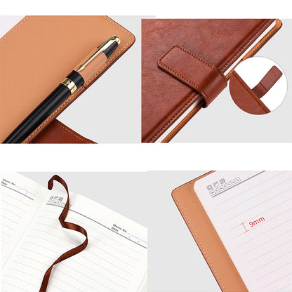 Hard Cover A5 B5 Leather Notebook - Grandeur Prestige