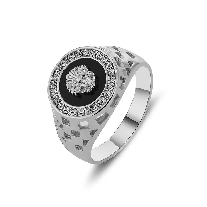 Lion Sphinx Medusa Ring - Grandeur Prestige