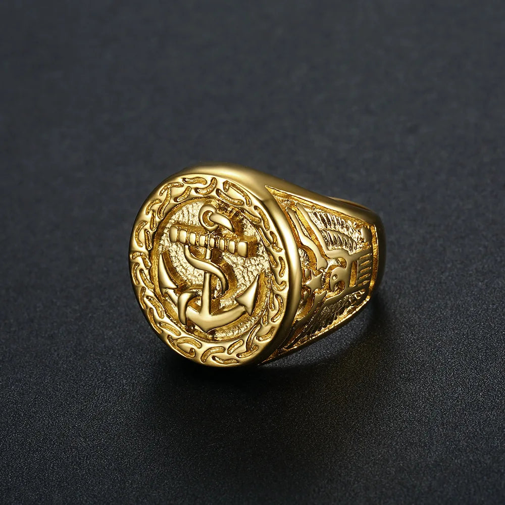 Poseidon Anchor Ring - Grandeur Prestige