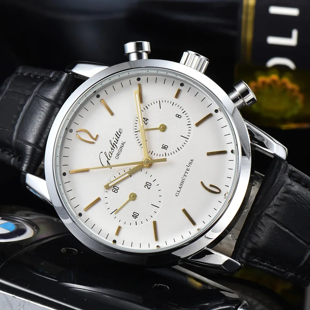 42mm Glashutte Original Quartz Watch - Grandeur Prestige