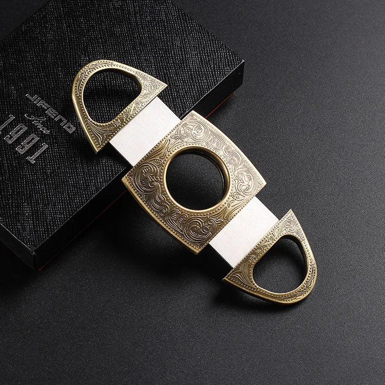 Double blade Vintage Cigar cutter - Grandeur Prestige