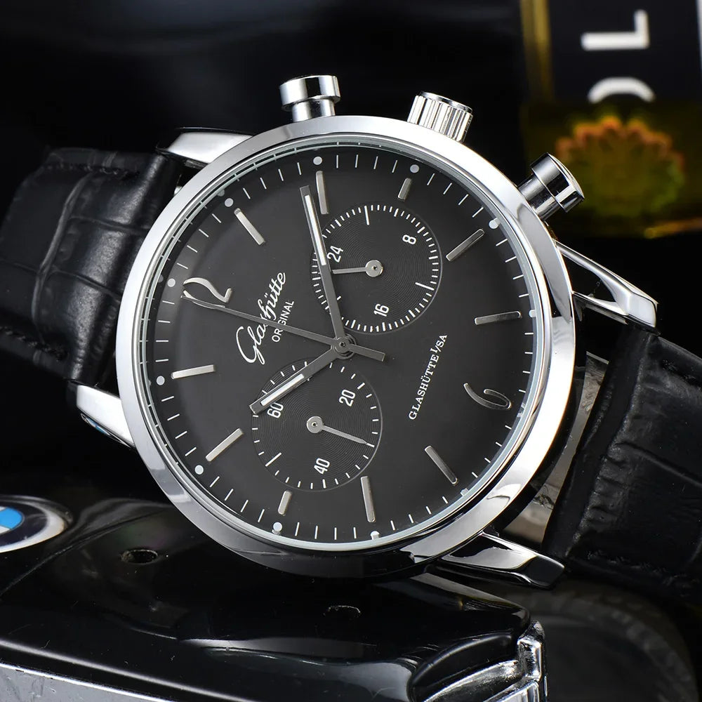 42mm Glashutte Original Quartz Watch - Grandeur Prestige