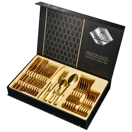 Western Tableware 24-piece Set - Grandeur Prestige