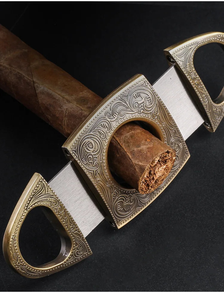 Double blade Vintage Cigar cutter - Grandeur Prestige