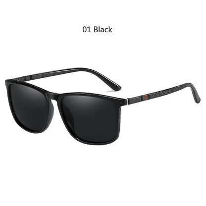 Square Vintage Polarized Sunglasses - Grandeur Prestige