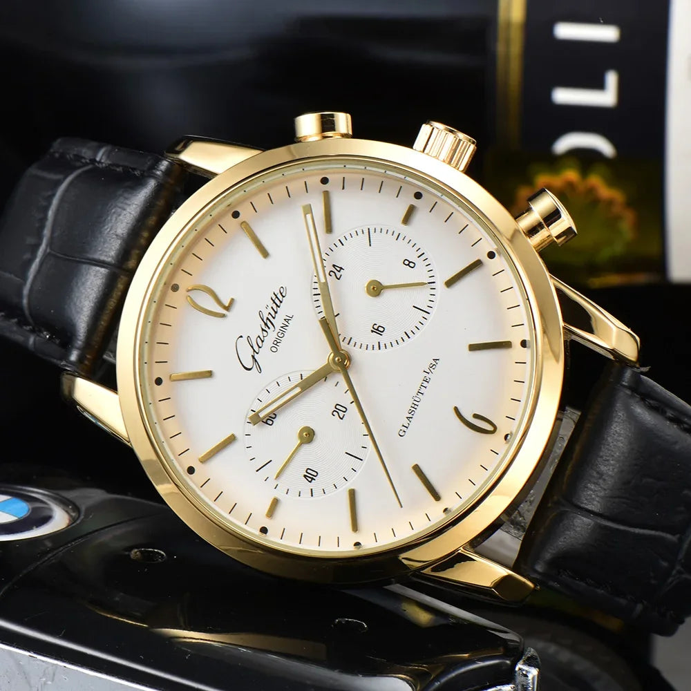 42mm Glashutte Original Quartz Watch - Grandeur Prestige