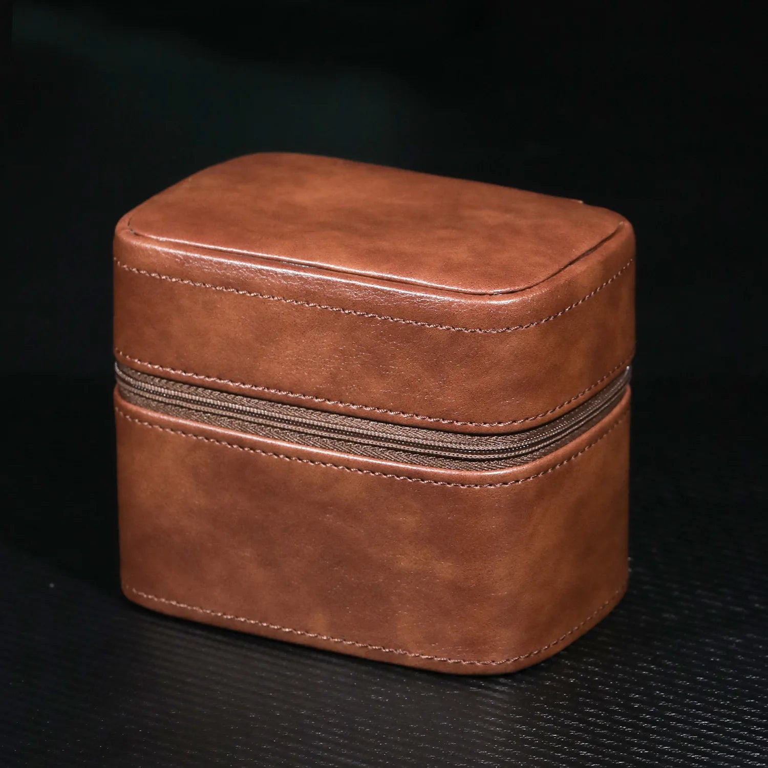 Leather Watch & Jewellery Travel Case - Grandeur Prestige