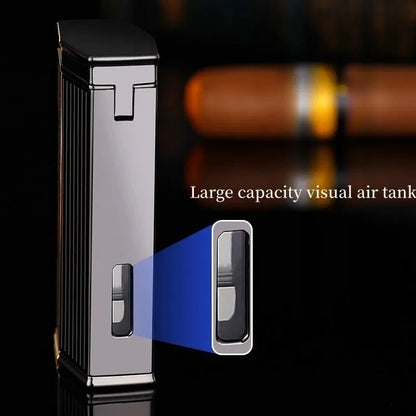 Quad Jet Windproof Gas Lighter - Grandeur Prestige