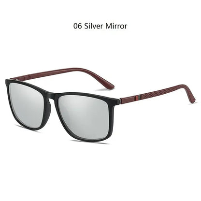 Square Vintage Polarized Sunglasses - Grandeur Prestige