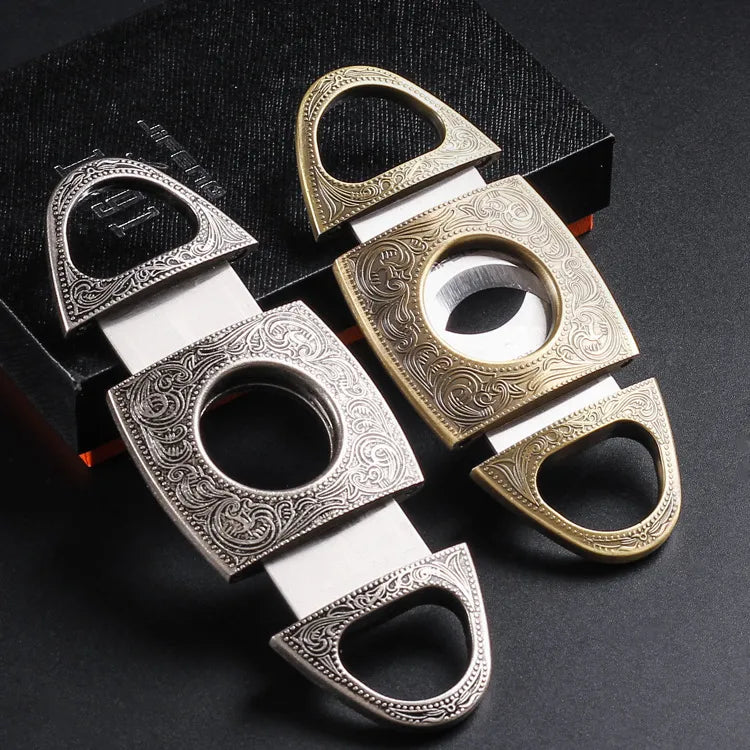 Double blade Vintage Cigar cutter - Grandeur Prestige