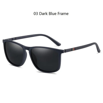 Square Vintage Polarized Sunglasses - Grandeur Prestige